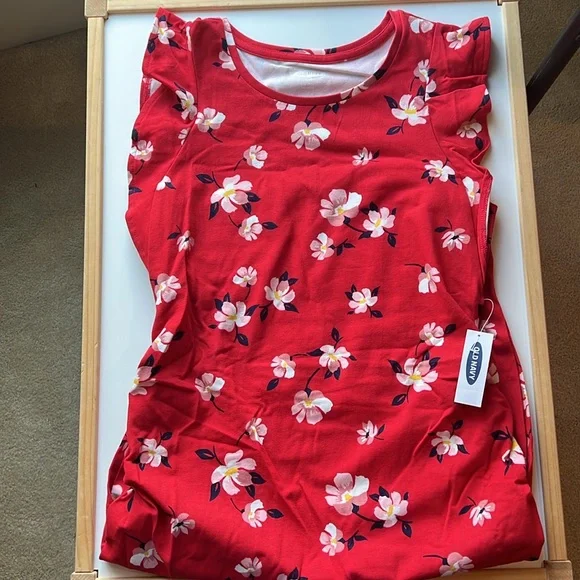 Old Navy Floral Print Maternity Dress - Picture 3 of 8